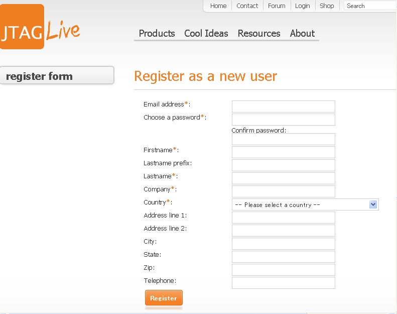 register